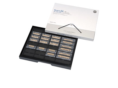 Shofu’s Veracia SA is a new semi-anatomical aesthetic denture teeth system composed of microfilled hybrid composite reinforced with layers of glass.