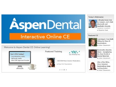 Aspen Dental Offering Free Access to Online CE for All U.S. Dental ...