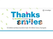 Invisalign Reaches 10 Million Patients, Align Donates $10 Million to Align Foundation to Mark the Milestone